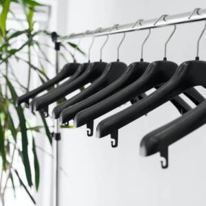 Hangers for outerwear and outerwear