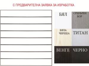 Канално пано МДФ с монтирана външна лайстна 1200х1200