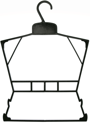 Hanger silhouette small black