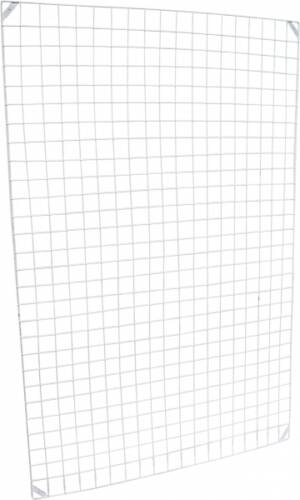 Wall grid with slats 1500x1000 white