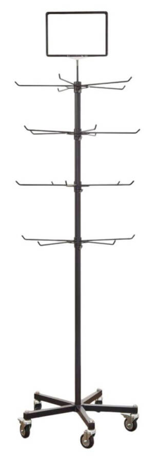 Stand for accessories 4 the floor is black